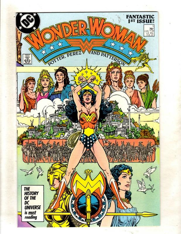 Wonder Woman # 1 NM DC Comic Book Batman Superman Flash Arrow Atom JF15