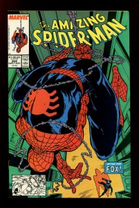 AMAZING SPIDER-MAN #304(DIRECT EDITION) - BLACK FOX APPEARANCE (9.0) 1988