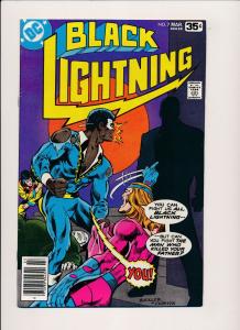 DC Comics BLACK LIGHTNING #7 ~ 1st series (1977) ~ VF (PF185) 