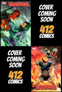 DEADPOOL #4 CVR A-D SET OF 4 COVERS (PRESALE 7/3/24)