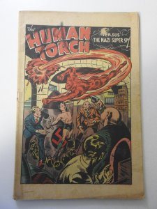 Marvel Mystery Comics #58 Coverless Centerfold detached