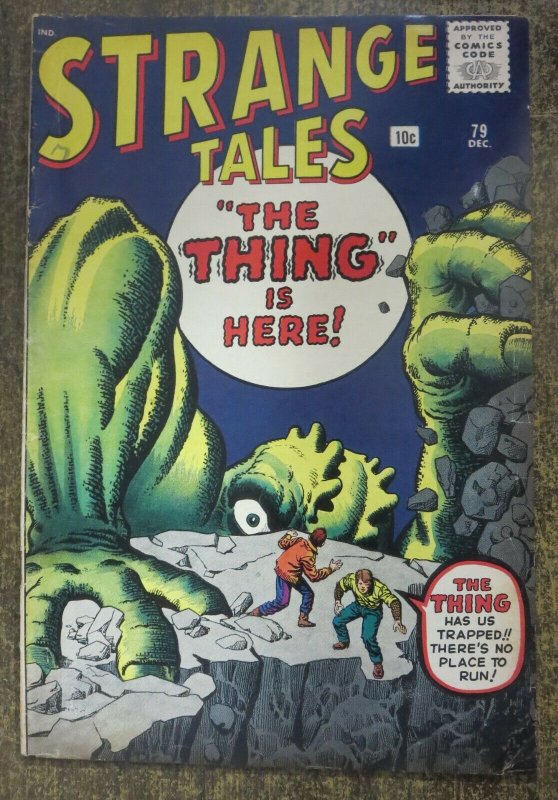 STRANGE TALES #79 (Marvel/Atlas,12/1960) VERY GOOD MINUS (VG-)  