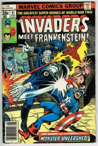 Invaders #31 (1975) - 5.5 FN- *Nazi Frankenstein*