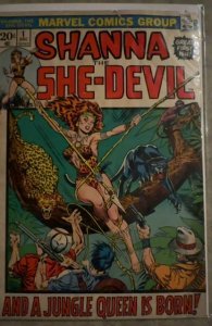 Shanna the She-Devil #1 (1972)  