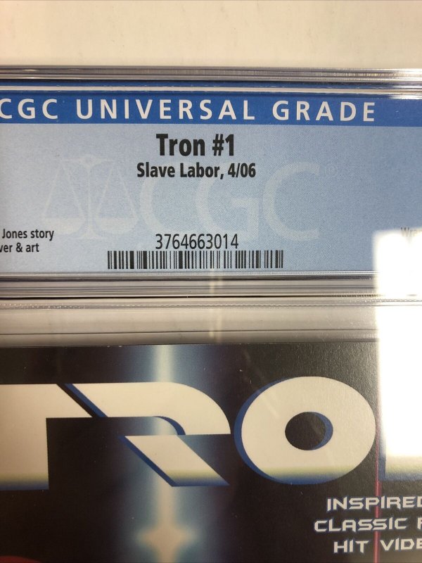 Tron (2006) # 1 (CGC 9.8 WP) | 1st app Tron in Comics