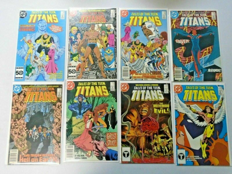 New Teen Titans #3-88 48 different books average 7.0 range 6.0 to 8.0 (1981)