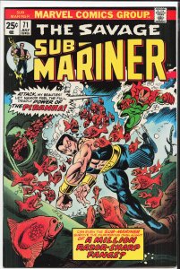 Sub-Mariner #71 (1974) Namor the Sub-Mariner