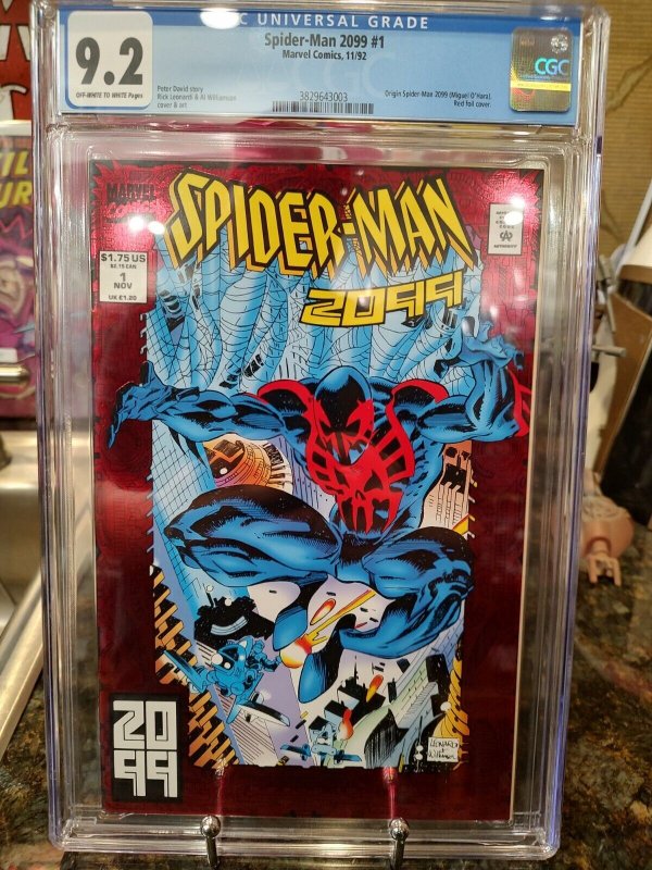 SPIDER-MAN 2099 #1 (1992) CGC 9.2 - KEY ISSUE - ORIGIN OF SPIDER-MAN 2099