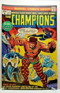 Champions #1 1975 Ghost Rider Black Widow Hercules! VF/NM 