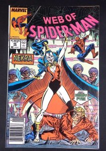 Web of Spider-Man #46, Marvel, 1988
