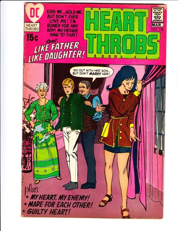 Heart Throbs #130 (Mar-71) FN+ Mid-High-Grade 