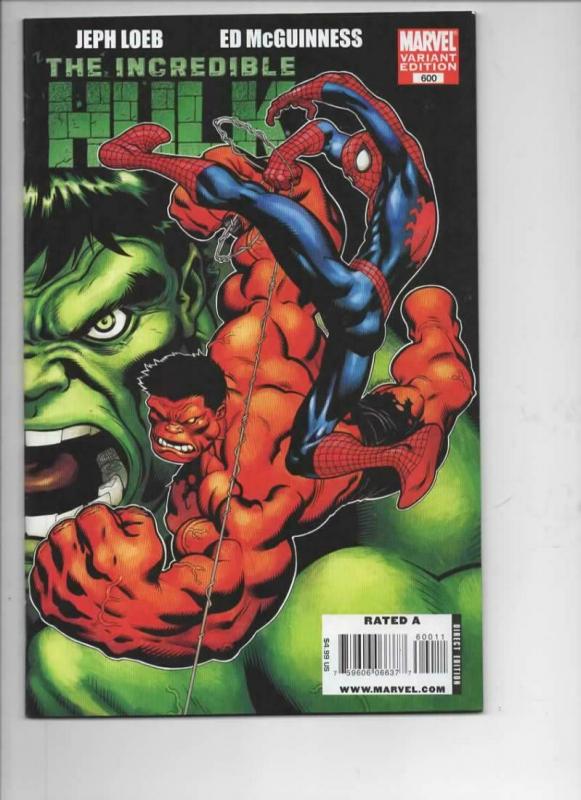 Incredible HULK 600 NM Variant Bruce Banner 1968 2009 more Marvel in store