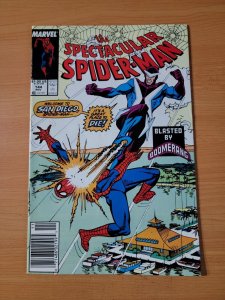 Spectacular Spider-Man #144 Newsstand Variant ~ NEAR MINT NM ~ 1988 Marvel