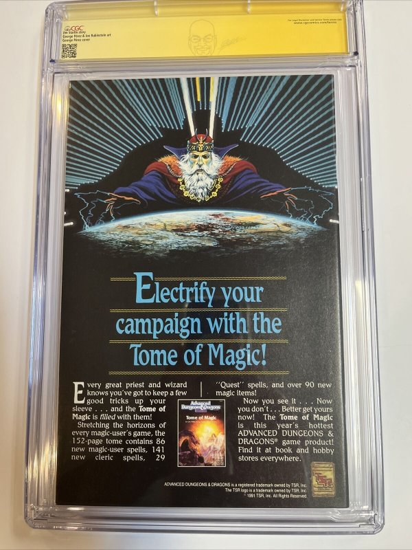 Infinity Gauntlet (1991) # 2 (CGC 9.8 SS WP)  Signed By Jim Starlin ! 