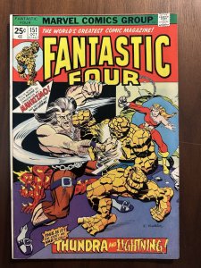 Fantastic Four #151 FN (Marvel 1974) MVS Intact