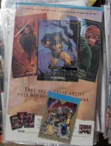 X-FORCE  #  16 1992 MARVEL DISNEY  CABLE X-CUTIONERS SONG PT 4 POLYBAGGED W CARD