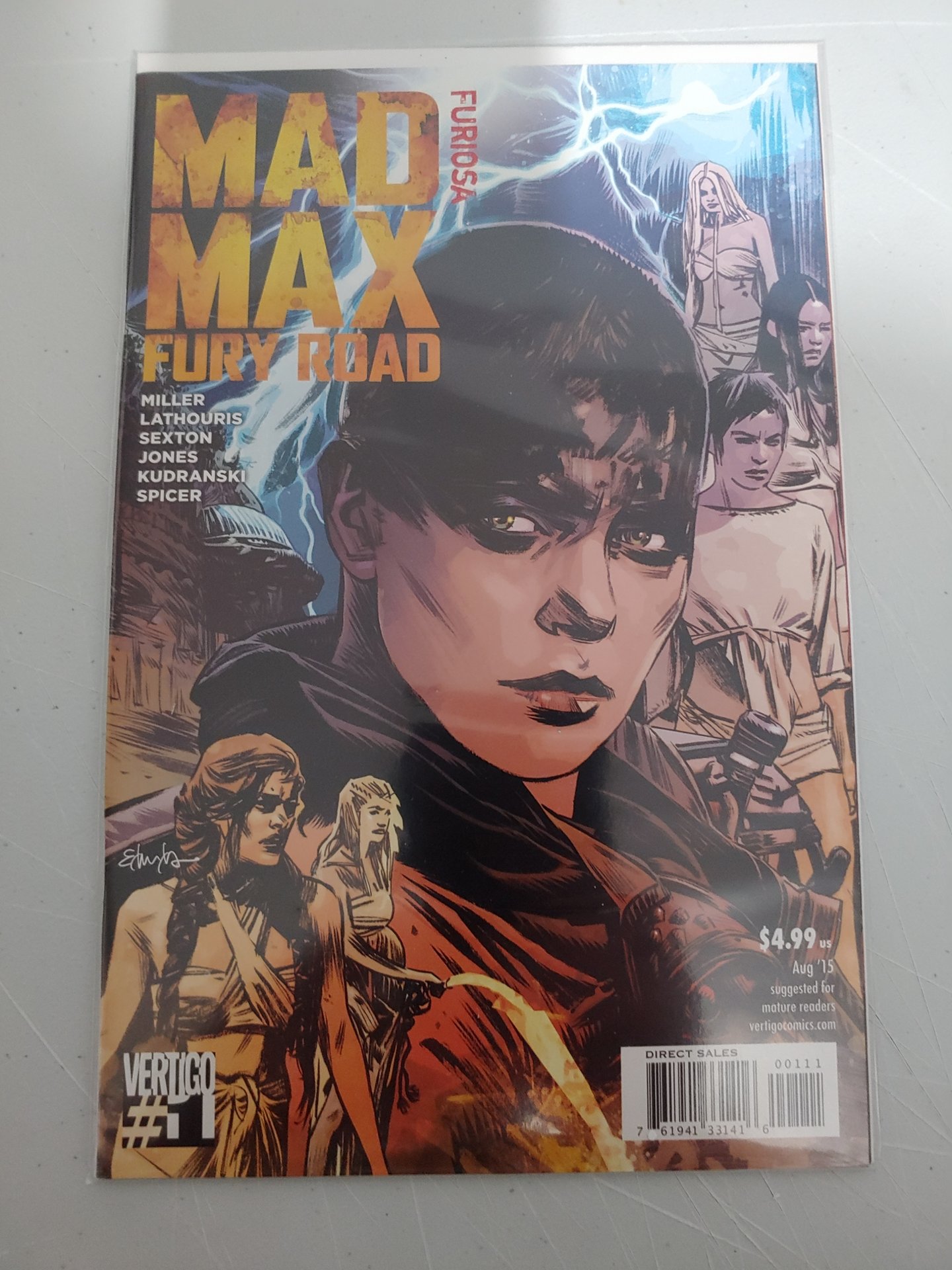 mad max fury road comics