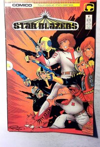Star Blazers #4 (1987) Comico Comics 1st Print Comic Book