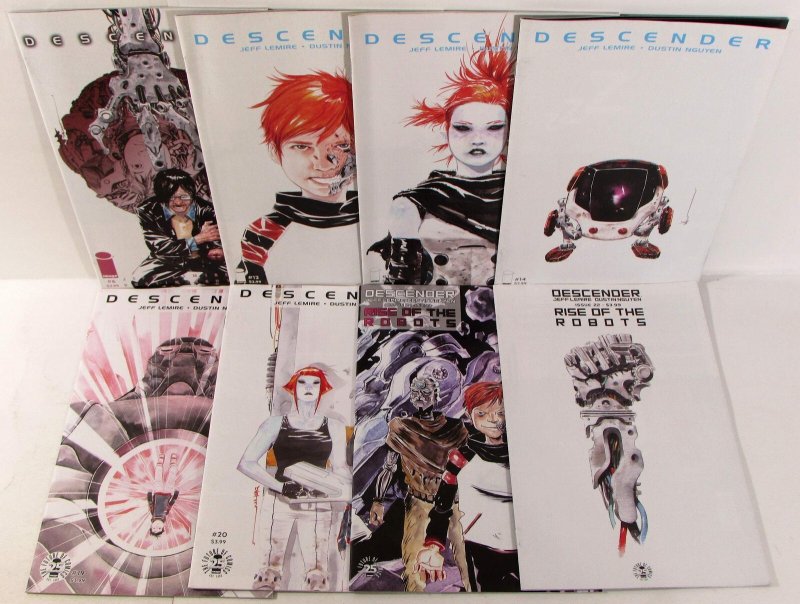 Descender Lot of 8 #6, 12, 13, 14, 19, 20, 25, 22 Image (2015) Comic Books