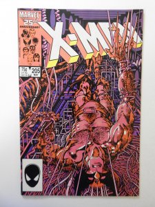 The Uncanny X-Men #205 (1986) VF+ Condition!