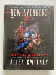 New Avengers Breakout HC A Novel of the Marvel Universe NM in cellophane (2013) 