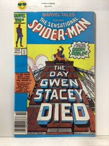 Marvel Tales #192 (1986) spiderman Death of Gwen Stacy reprint 121&122