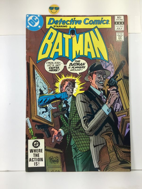 Detective Comics #516 Direct Edition (1982) Batman & Batgirl