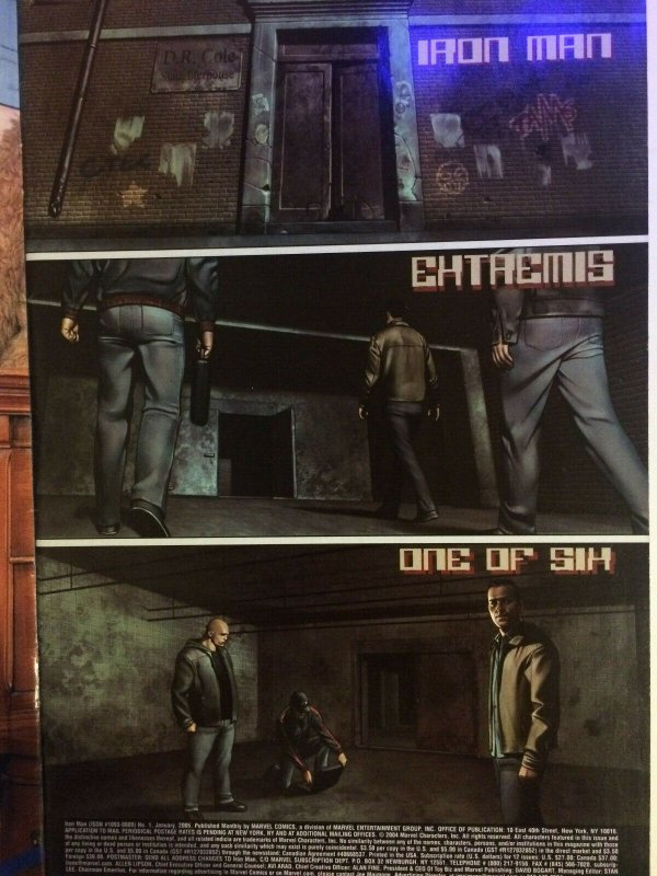 Invincible Iron Man #1 2005 Ellis Extremis Part 1 NM Marvel Comics 