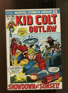 KID COLT OUTLAW #165 (4.5) SHOWDOWN AT SUNSET! 1972