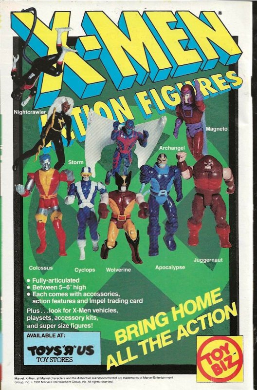 X-Men #1 Wolverine and Cyclops Cover (1991) - NM