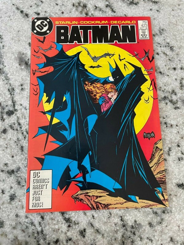 Batman # 423 NM DC Comic Book Joker Robin Catwoman Gotham Penguin ...