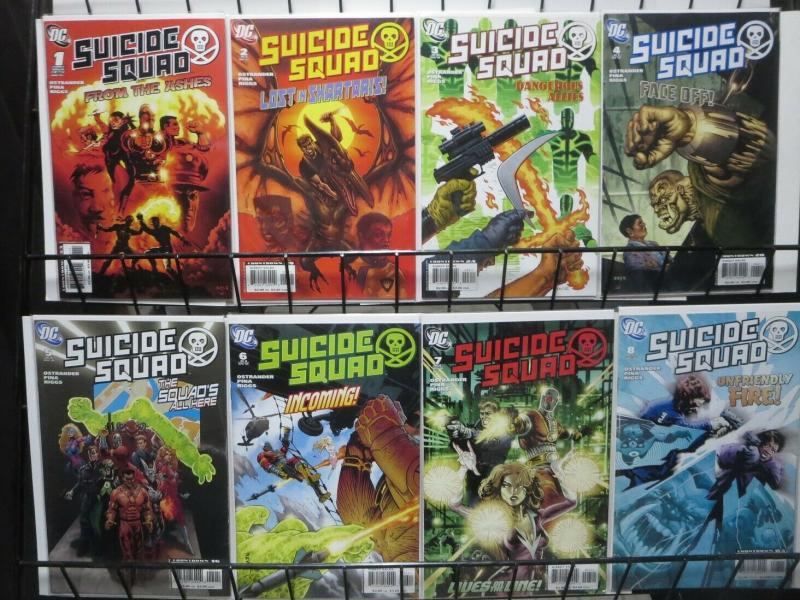 SUICIDE SQUAD (2007-2008) 1-8  complete series!