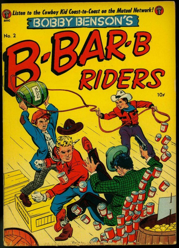 BOBBY BENSON'S B-BAR-B RIDERS #2-POWELL COVER VG/FN 