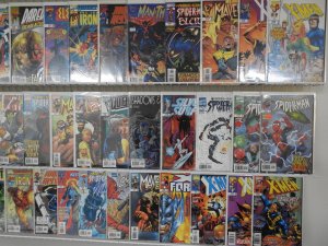 Huge Lot 120+ W/ Hulk, Captain America, Blade+ Avg VF Condition