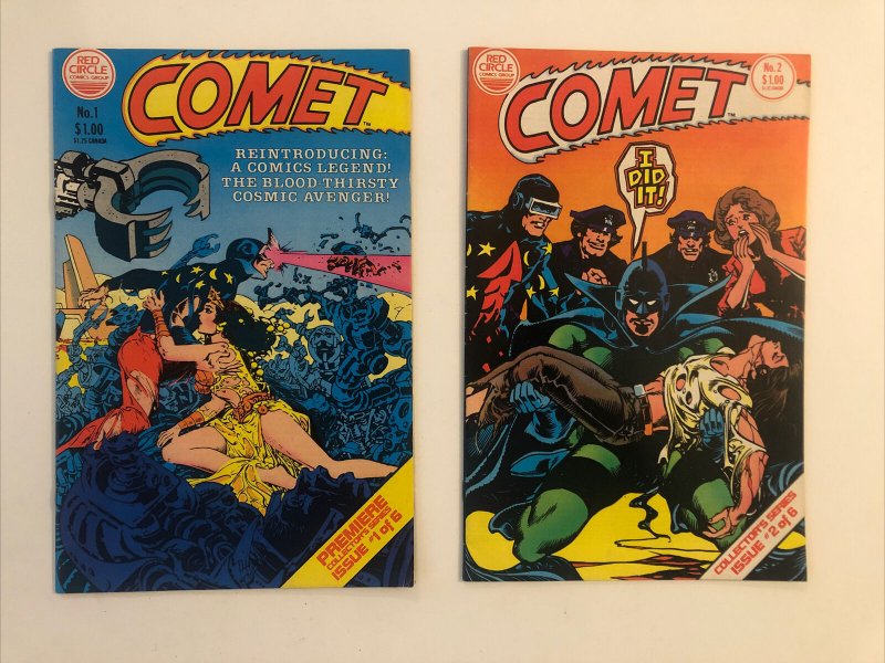 Comet #1 And 2 Lot Of 2