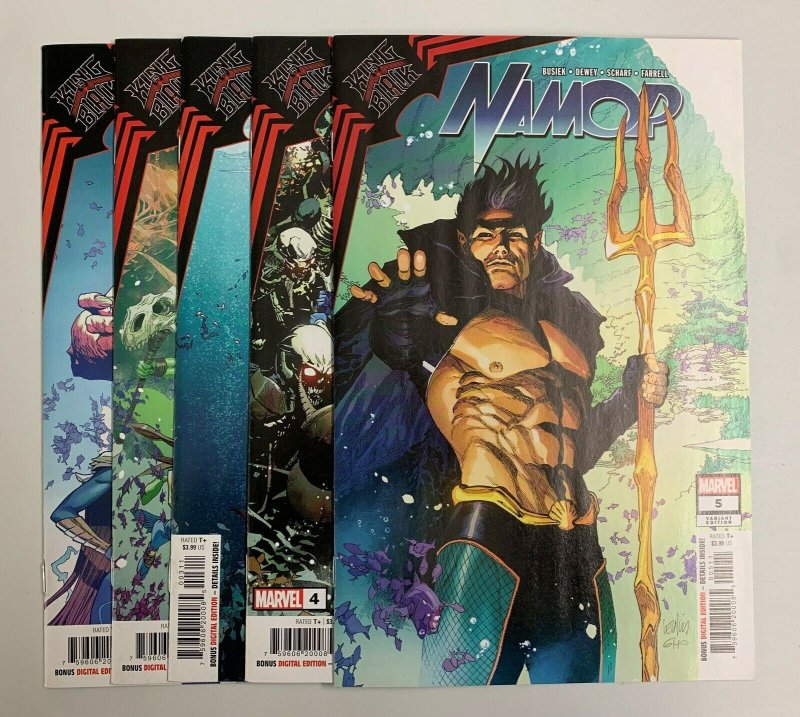 King In Black Namor #1-5 (Marvel 2020) 1 2 3 4 5 Kurt Busiek (9.0) 