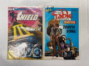 5 COMICO comic books Justice Machine Meta-4 Legend Shield Jon Sable 50 KM40