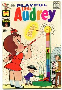 PLAYFUL LITTLE AUDREY #90 1970-HARVEY COMICS --CARNIVAL VF