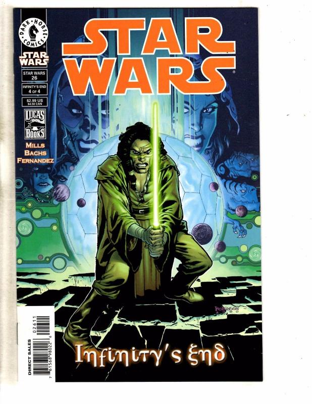 Lot Of 5 Star Wars Dark Horse Comic Books # 23 24 25 26 27 Jedi Luke Leiah PP12