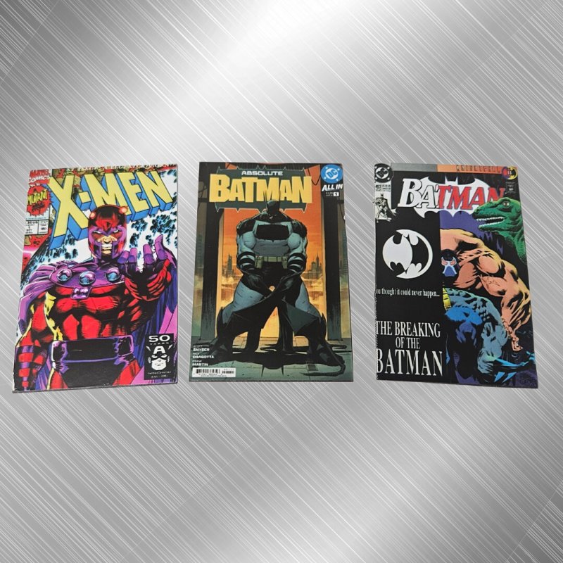 Custom Comic Book Cover Magnets: Handmade Comic Art (Set of 3)