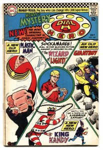 HOUSE OF MYSTERY #160 1966-DIAL H FOR HERO-PLASTIC MAN