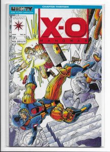 X-O Manowar #8 1992 VG Valiant Comics Walt Simonson Bob Layton Comic Book