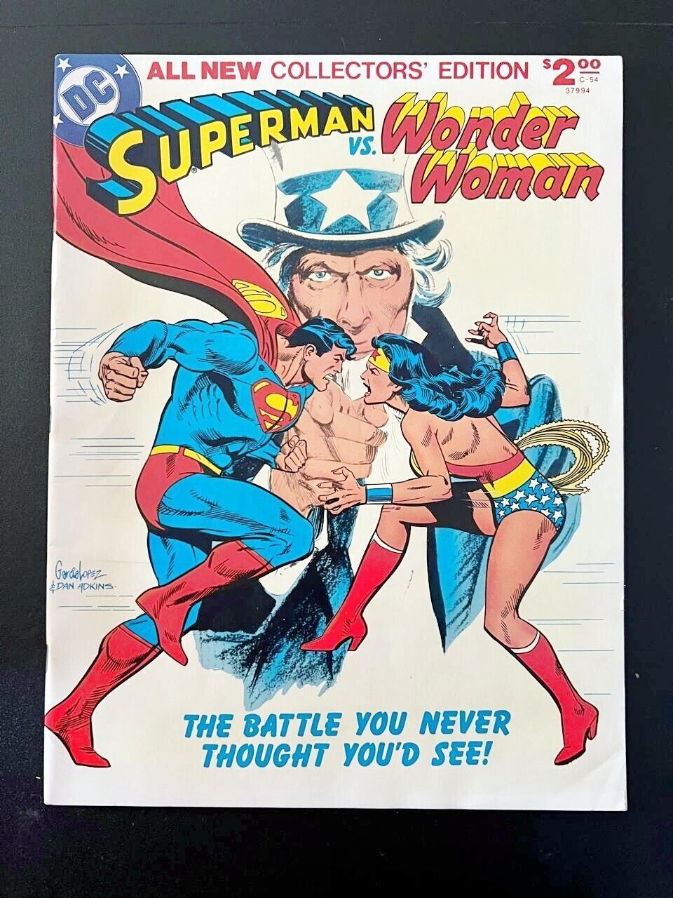 Superman Vs Wonder Woman C 54 Dc Comics 1978 Treasury Edition Comic Books Modern Age Dc 