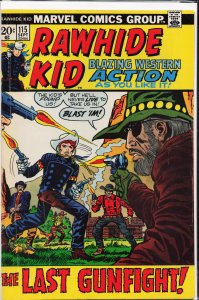 The Rawhide Kid #115 (1973) Rawhide Kid