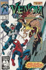 Venom Lethal Protector # 4 Cover A VF/NM Marvel 1993 1st Solo Series [Q3]