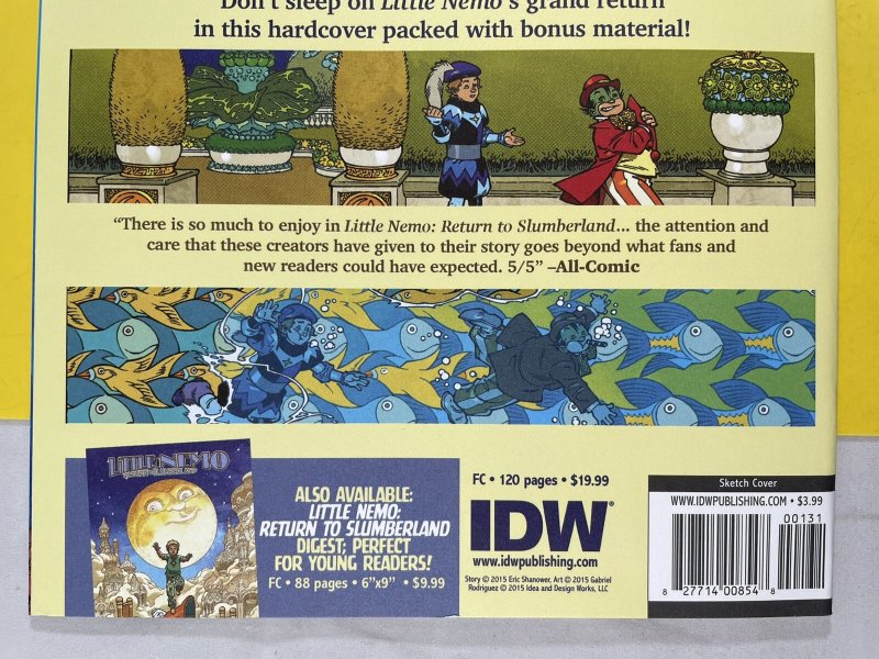 Donald Duck #1 Blank Sketch Variant 2015 IDW Publishing