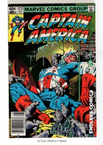 Captain America #272 Newsstand Edition (1982) - [470•ECA1]