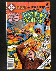 DC Special #29 Justice Society Superman Batman Hitler Cover!