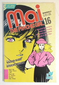 Mai, The Psychic Girl #16 Eclipse Comics (1988) VF/NM 1st Print Comic Book