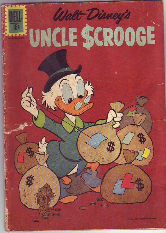 Uncle Scrooge, Walt Disney #37 (Mar-62) GD- Affordable-Grade Uncle Scrooge